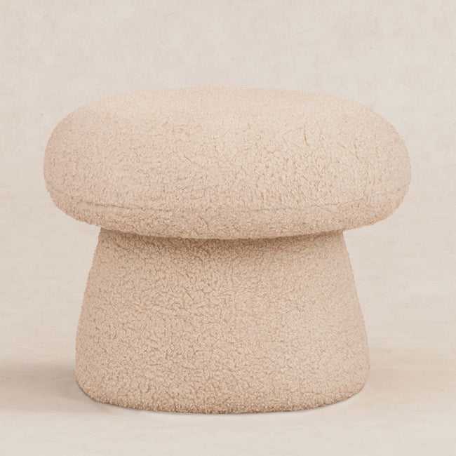 M31685CSG,Babyletto Kids,Mushroom Pouf in Chai Shearling