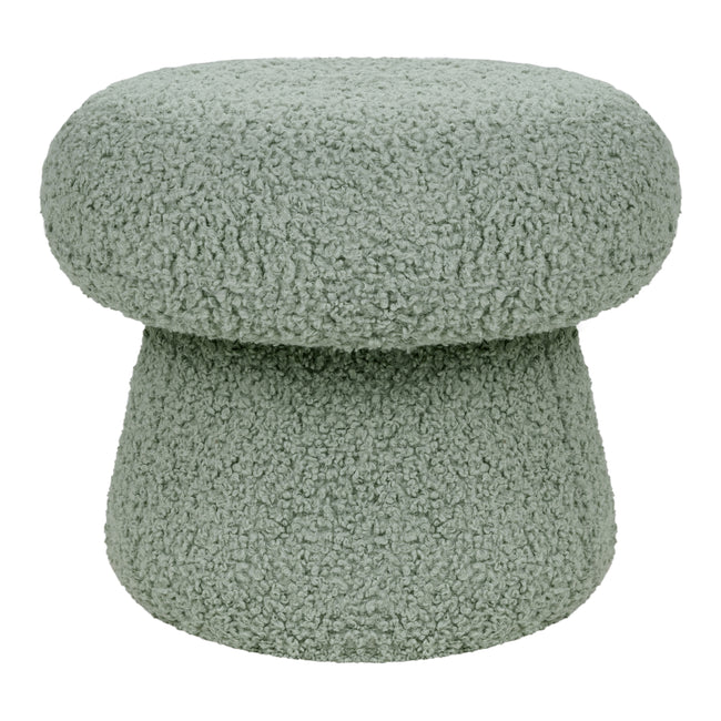 M31685ST,Babyletto Kids,Mushroom Pouf in Sage Teddy Loop