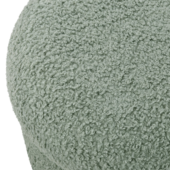 M31685ST,Babyletto Kids,Mushroom Pouf in Sage Teddy Loop