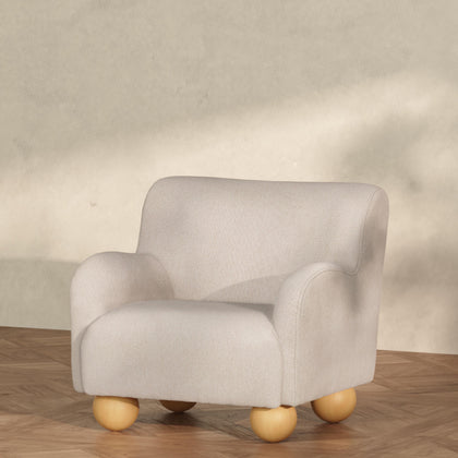 M31903PBEW,Babyletto Kids,Swoops Kids Chair in Performance Beach Eco-Weave