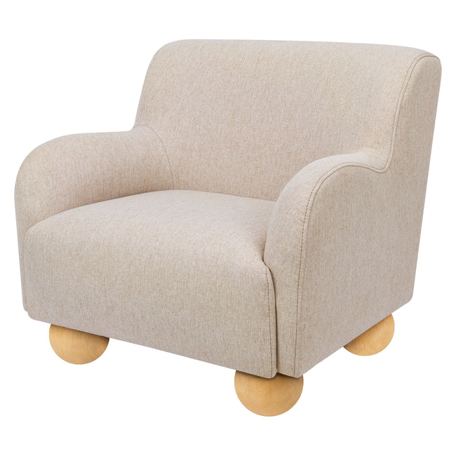 M31903PBEW,Babyletto Kids,Swoops Kids Chair in Performance Beach Eco-Weave