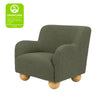 M31903POB,Babyletto Kids,Swoops Kids Chair in Performance Olive Boucle