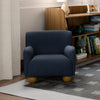 M31903PVET,Babyletto Kids,Swoops Kids Chair in Performance Navy Eco-Twill