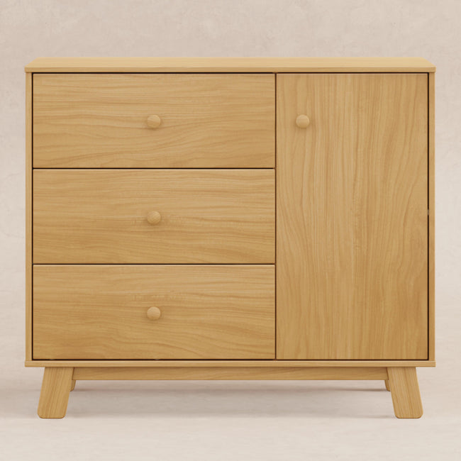 M32523HY,Babyletto,Hudson Modern 3-Drawer Dresser in Honey