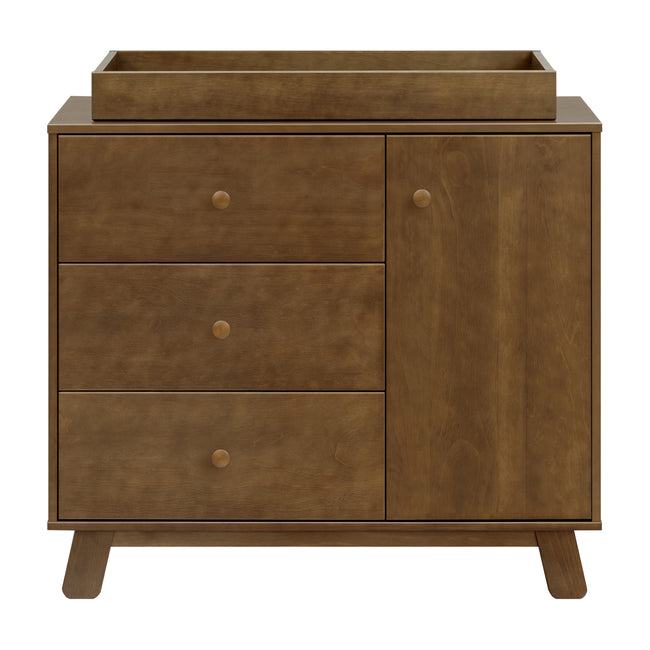 M32523NL,Babyletto,Hudson Modern 3-Drawer Dresser in Natural Walnut