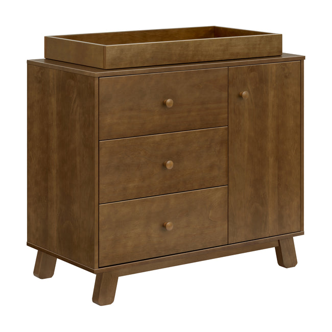 M32523NL,Babyletto,Hudson Modern 3-Drawer Dresser in Natural Walnut