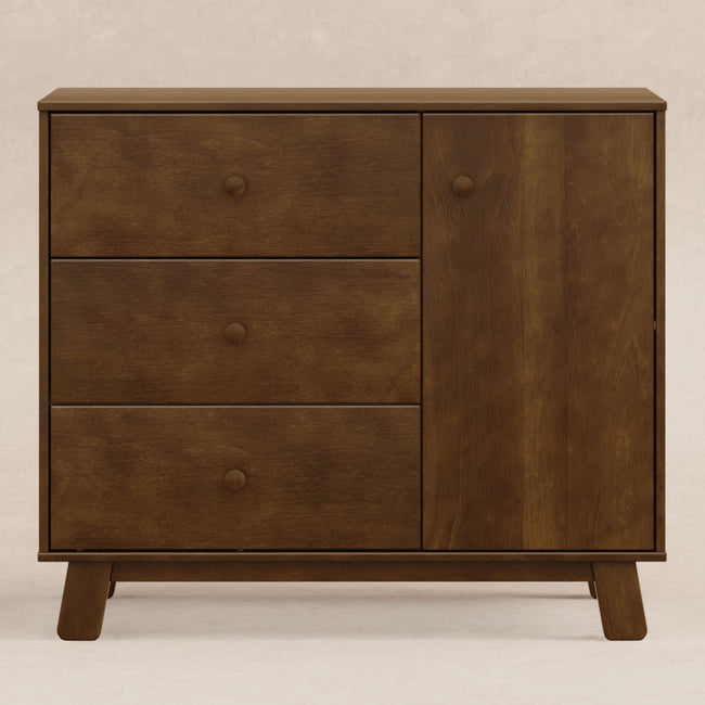 M32523NL,Babyletto,Hudson Modern 3-Drawer Dresser in Natural Walnut