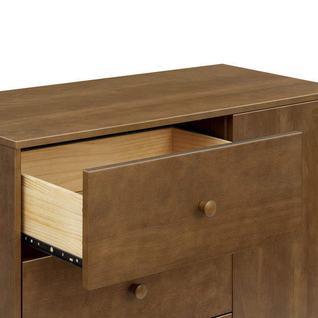 M32523NL,Babyletto,Hudson Modern 3-Drawer Dresser in Natural Walnut