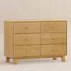 M32526HY,Babyletto,Hudson Modern 6-Drawer Assembled Double Dresser in Honey