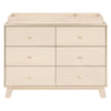 M32526NX,Babyletto,Hudson Modern 6-Drawer Assembled Double Dresser in Washed Natural