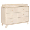 M32526NX,Babyletto,Hudson Modern 6-Drawer Assembled Double Dresser in Washed Natural