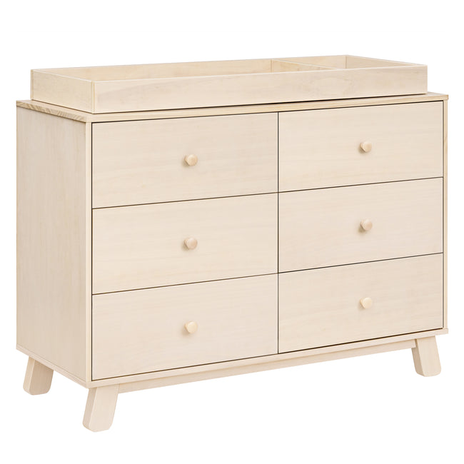M32526NX,Babyletto,Hudson Modern 6-Drawer Assembled Double Dresser in Washed Natural