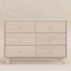 M32526NX,Babyletto,Hudson Modern 6-Drawer Assembled Double Dresser in Washed Natural