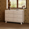 M32526NX,Babyletto,Hudson Modern 6-Drawer Assembled Double Dresser in Washed Natural
