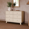 M32526NX,Babyletto,Hudson Modern 6-Drawer Assembled Double Dresser in Washed Natural