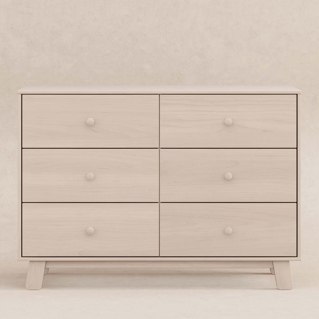 M32526NX,Babyletto,Hudson Modern 6-Drawer Assembled Double Dresser in Washed Natural