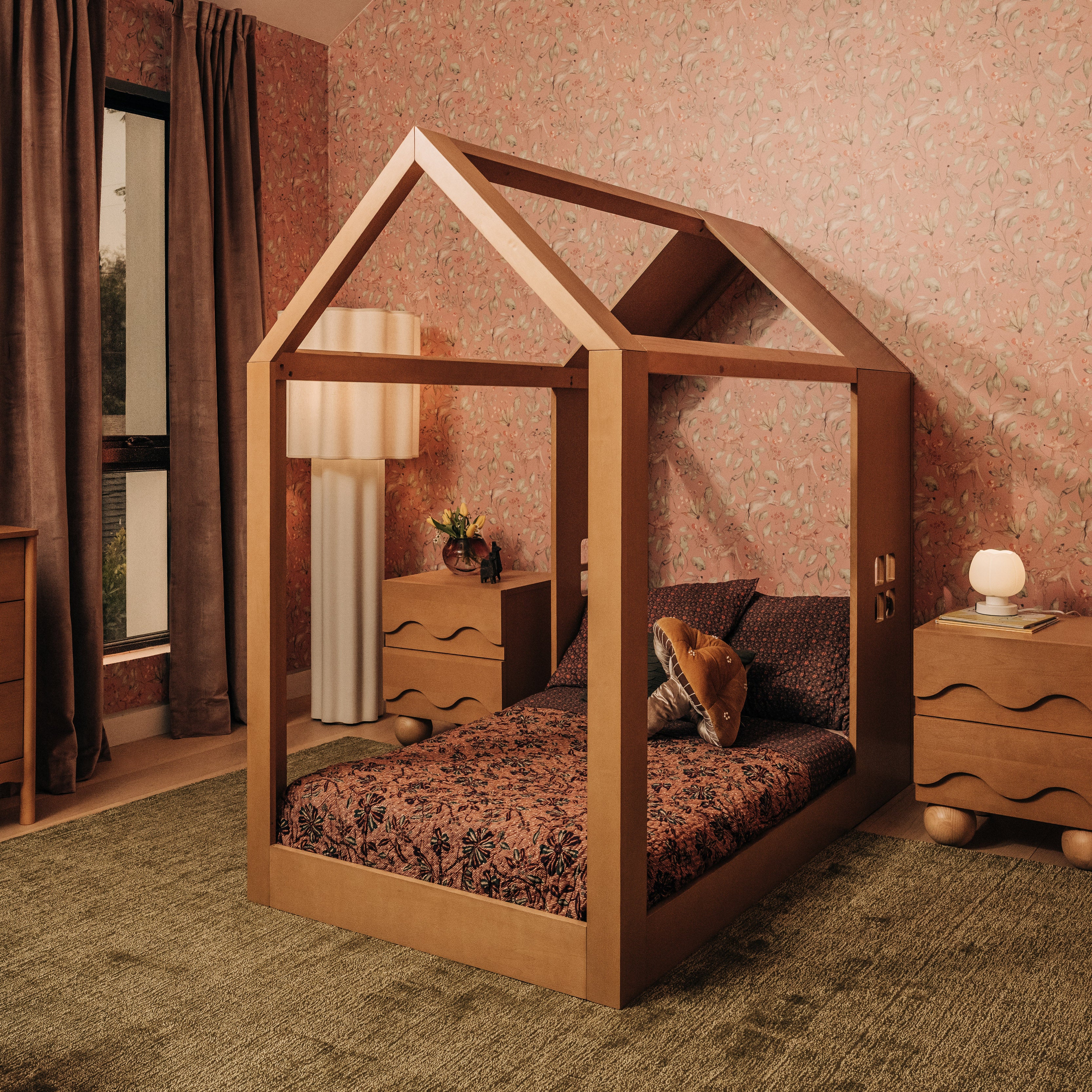 Babyletto Kids Uchi Montessori-Inspired House Twin Bed