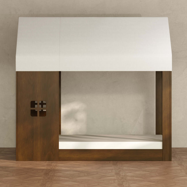 M32876NL,Babyletto Kids,Uchi Montessori-Inspired House Twin Bed in Natural Walnut