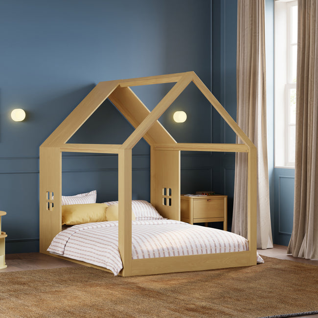 M32889HY,Babyletto Kids,Uchi Montessori-Inspired House Full Bed in Honey