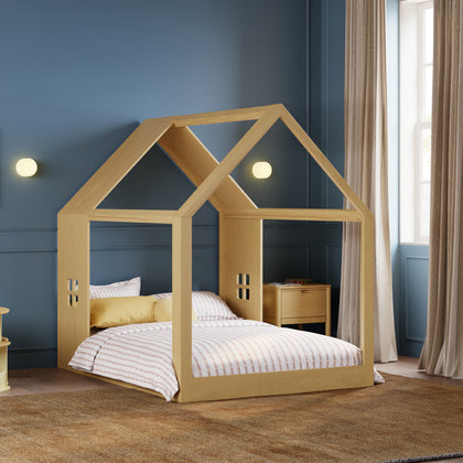 M32889HY,Babyletto Kids,Uchi Montessori-Inspired House Full Bed in Honey
