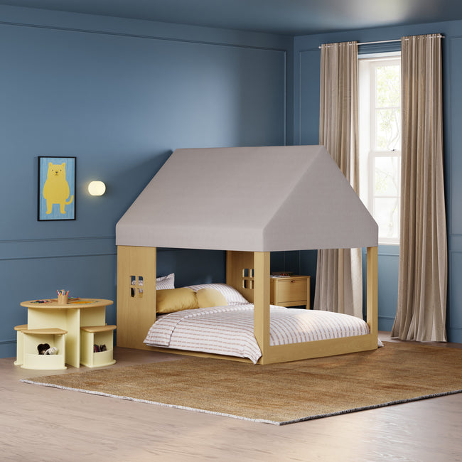 M32889HY,Babyletto Kids,Uchi Montessori-Inspired House Full Bed in Honey