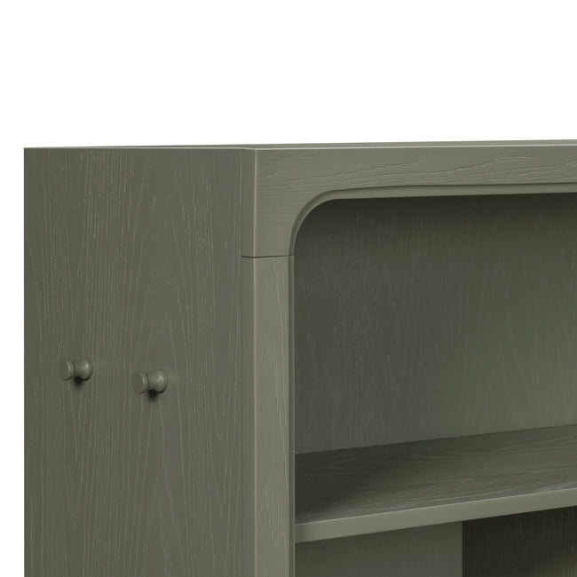 M33314AE,Babyletto,Nate Berkus x Babyletto Astre Assembled Bookcase in Archival Elm