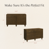 M33316TE,Babyletto,Nate Berkus x Babyletto Astre 6-Drawer Dresser in Toffee