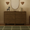 M33316TE,Babyletto,Nate Berkus x Babyletto Astre 6-Drawer Dresser in Toffee