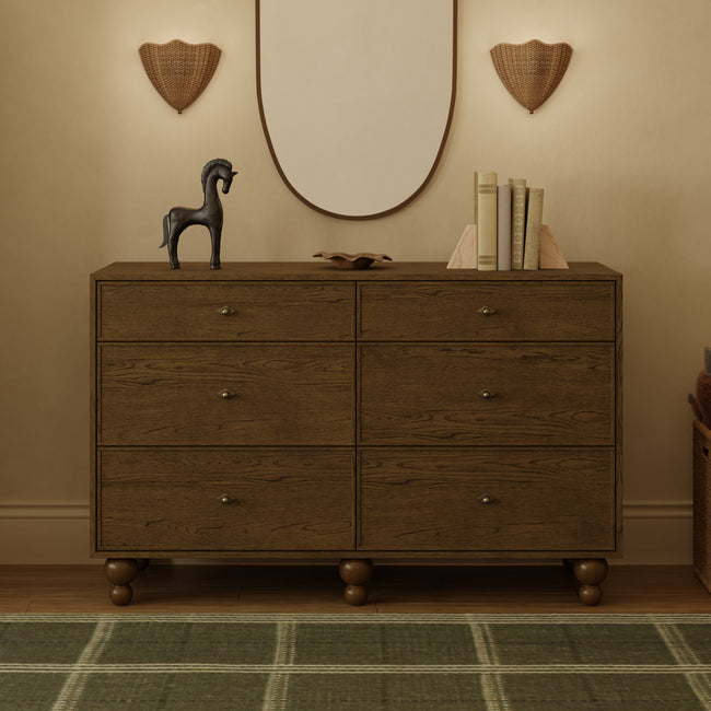 M33316TE,Babyletto,Nate Berkus x Babyletto Astre 6-Drawer Dresser in Toffee