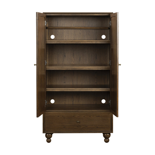 M33329TE,Babyletto,Nate Berkus x Babyletto Astre Assembled Armoire in Toffee