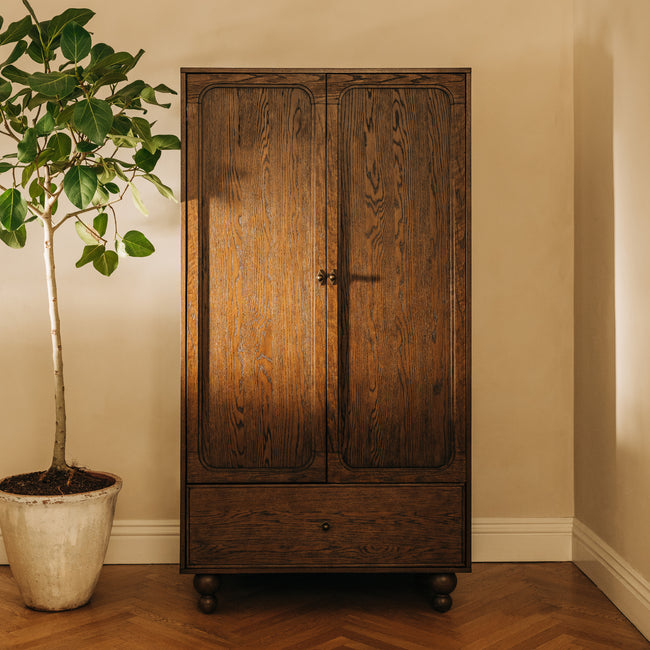 M33329TE,Babyletto,Nate Berkus x Babyletto Astre Assembled Armoire in Toffee