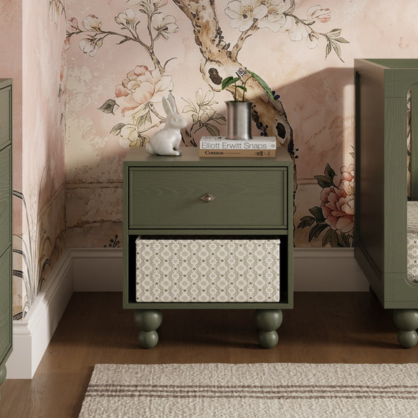 M33360AE,Babyletto,Nate Berkus x Babyletto Astre Nightstand in Archival Elm
