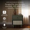 M33360AE,Babyletto,Nate Berkus x Babyletto Astre Nightstand in Archival Elm