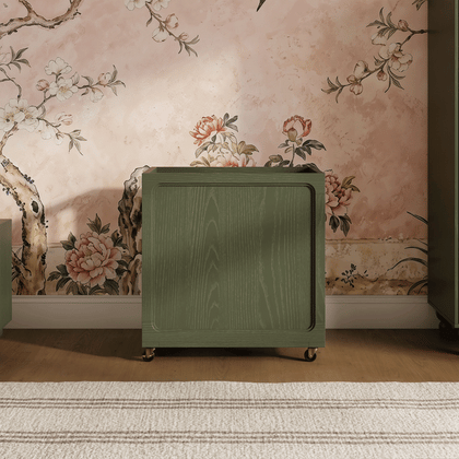 M33380AE,Babyletto,Nate Berkus x Babyletto Astre All-Stages® Crib w/Bassinet & Toddler Bed Kits in Archival Elm