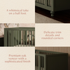 M33380AE,Babyletto,Nate Berkus x Babyletto Astre All-Stages® Crib w/Bassinet & Toddler Bed Kits in Archival Elm