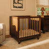 M33380TE,Babyletto,Nate Berkus x Babyletto Astre All-Stages® Crib w/Bassinet & Toddler Bed Kits in Toffee