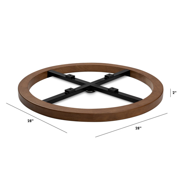 M33459DW,The MDB Family,Glider Base Upgrade in Dark Wood