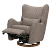 M34288ESWTB,Babyletto,Nate Berkus x Babyletto Westham Power Recliner in Performance Earth Slub Weave w/Toffee Base