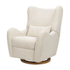 M34288PSWTB,Babyletto,Nate Berkus x Babyletto Westham Power Recliner in Performance Powder Slub Weave w/Toffee Base