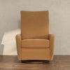 M34688PSVTB,Babyletto,Petal Glider Recliner w/Electronic Control and USB in Performance Sienna Velvet w/ Toffee Wood Base