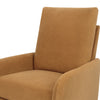 M34688PSVTB,Babyletto,Petal Glider Recliner w/Electronic Control and USB in Performance Sienna Velvet w/ Toffee Wood Base