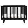 M4201B,Babyletto,Hudson 3-in-1 Convertible Crib w/Toddler Bed Conversion Kit in Black