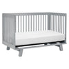M4201G,Babyletto,Hudson 3-in-1 Convertible Crib w/Toddler Bed Conversion Kit in Grey Finish