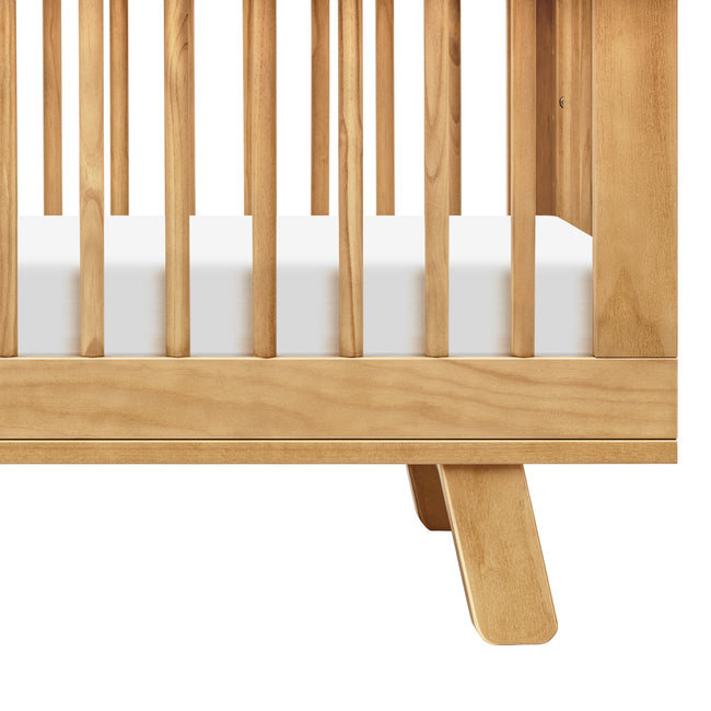 M4201HY,Babyletto,Hudson 3-in-1 Convertible Crib w/Toddler Bed Conversion Kit in Honey Finish