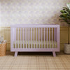 M4201LC,Babyletto,Hudson 3-in-1 Convertible Crib w/Toddler Bed Conversion Kit in Lilac