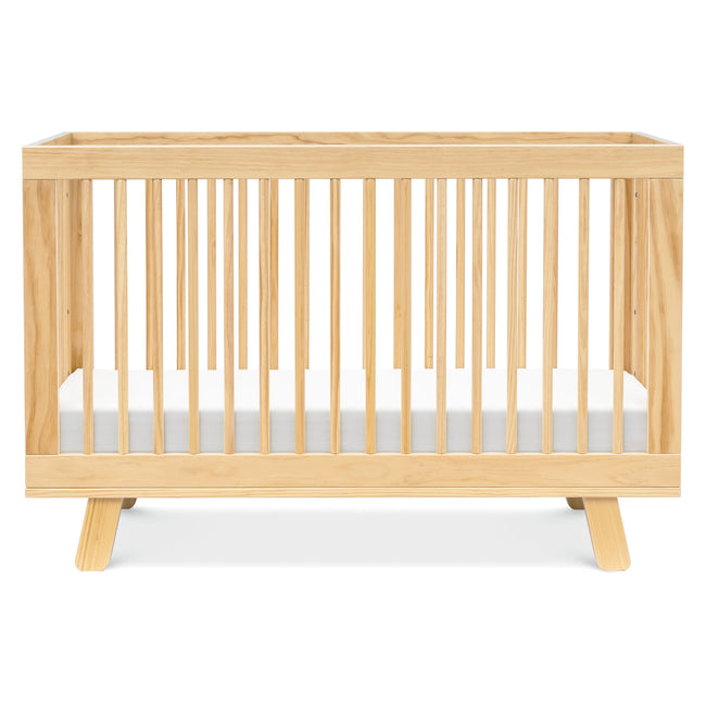 M4201N,Babyletto,Hudson 3-in-1 Convertible Crib w/Toddler Bed Conversion Kit in Natural Finish