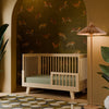 M4201N,Babyletto,Hudson 3-in-1 Convertible Crib w/Toddler Bed Conversion Kit in Natural Finish