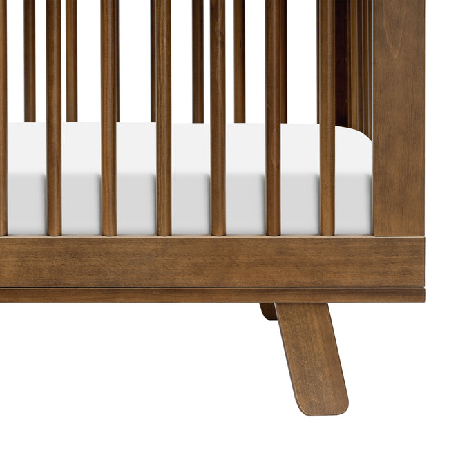 M4201NL,Babyletto,Hudson 3-in-1 Convertible Crib w/Toddler Bed Conversion Kit in Natural Walnut