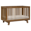 M4201NL,Babyletto,Hudson 3-in-1 Convertible Crib w/Toddler Bed Conversion Kit in Natural Walnut