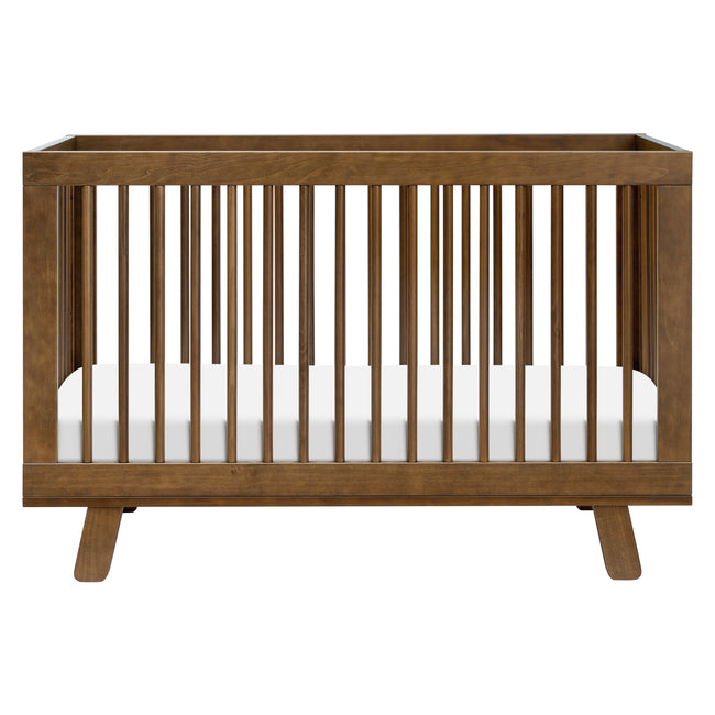 M4201NL,Babyletto,Hudson 3-in-1 Convertible Crib w/Toddler Bed Conversion Kit in Natural Walnut